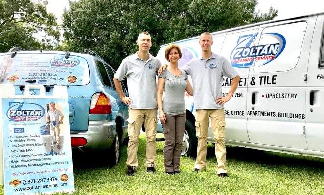 Zoltan house Cleaning services in Orlando Florida team photo