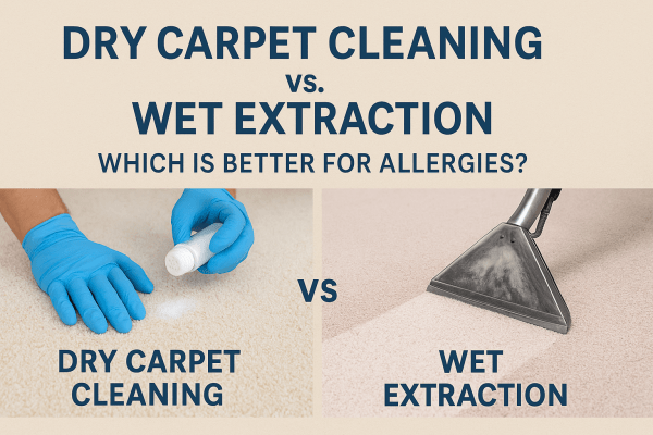 wet extraction vs dry cleaning