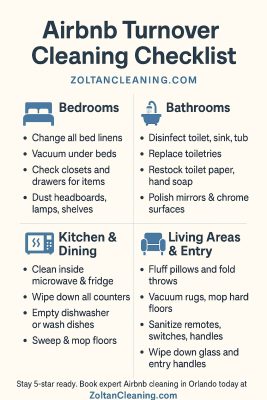 Airbnb Turnover Cleaning Guide