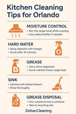kitchen cleaning tips