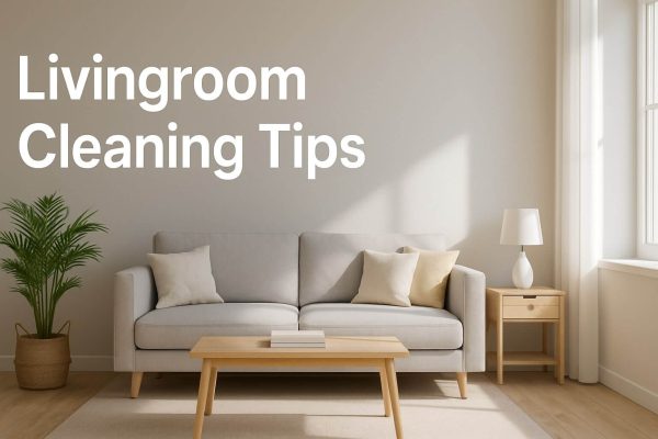 Living room cleaning tips