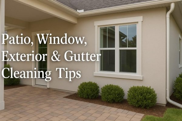Patio, Window, Exterior & Gutter Cleaning Tips zoltancleaning
