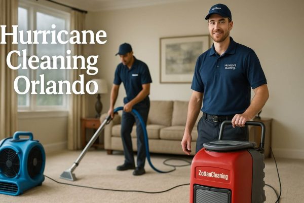 Post Hurricane Cleaning Orlando in Living Room